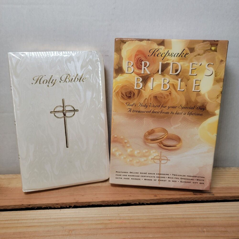 The Broadman & Holman Keepsake Bride's Bible KJV - NIB / SEALED